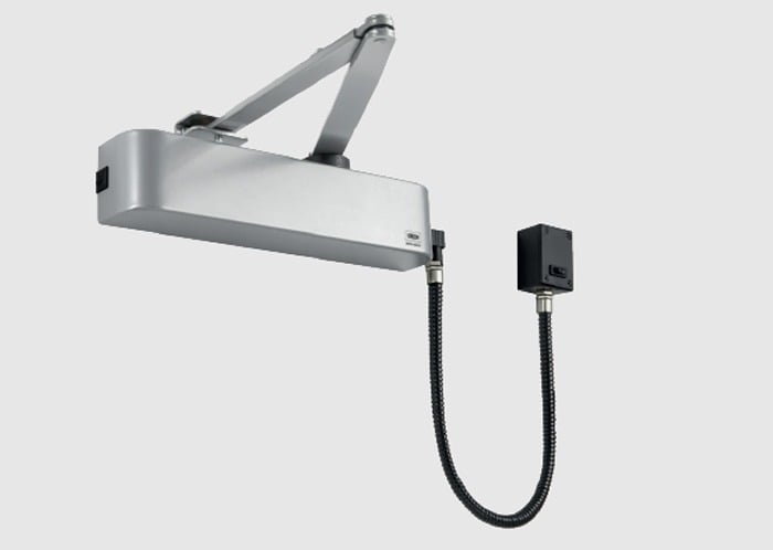 Union CE4F-E-SV Electromagnetic Fixed EN4 HO/SF Door Closer Silver (LEAD TIME: 2-3 DAYS)
