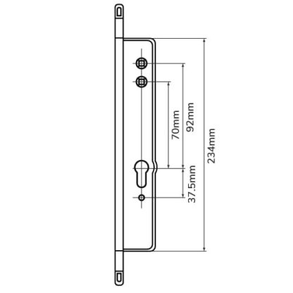 Cego Surelock Passive Door Multipoint Gearbox Lift Lever - Image 2