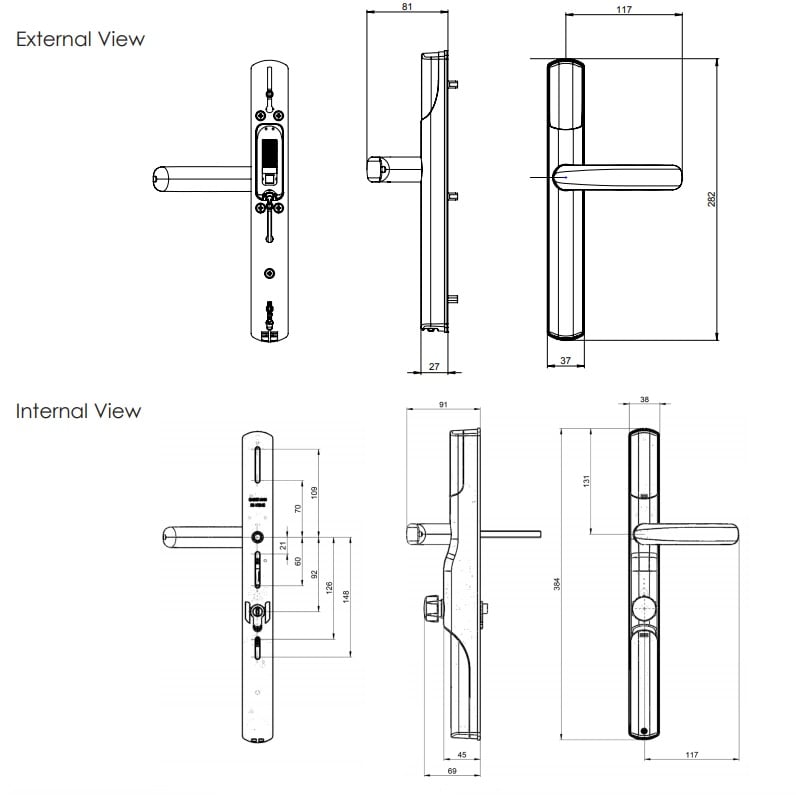 Yale Conexis L1 Smart Door - Image 3