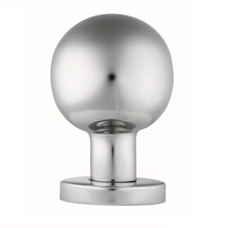 Eurospec CSK1058SSS Mortice Knob On Sprung Round Rose (LEAD TIME: 2-3 DAYS)