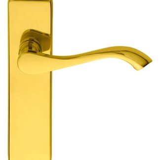 Carlisle Brass DL181 Andros Lever On Latch Backplate (LEAD TIME: 2-3 DAYS)