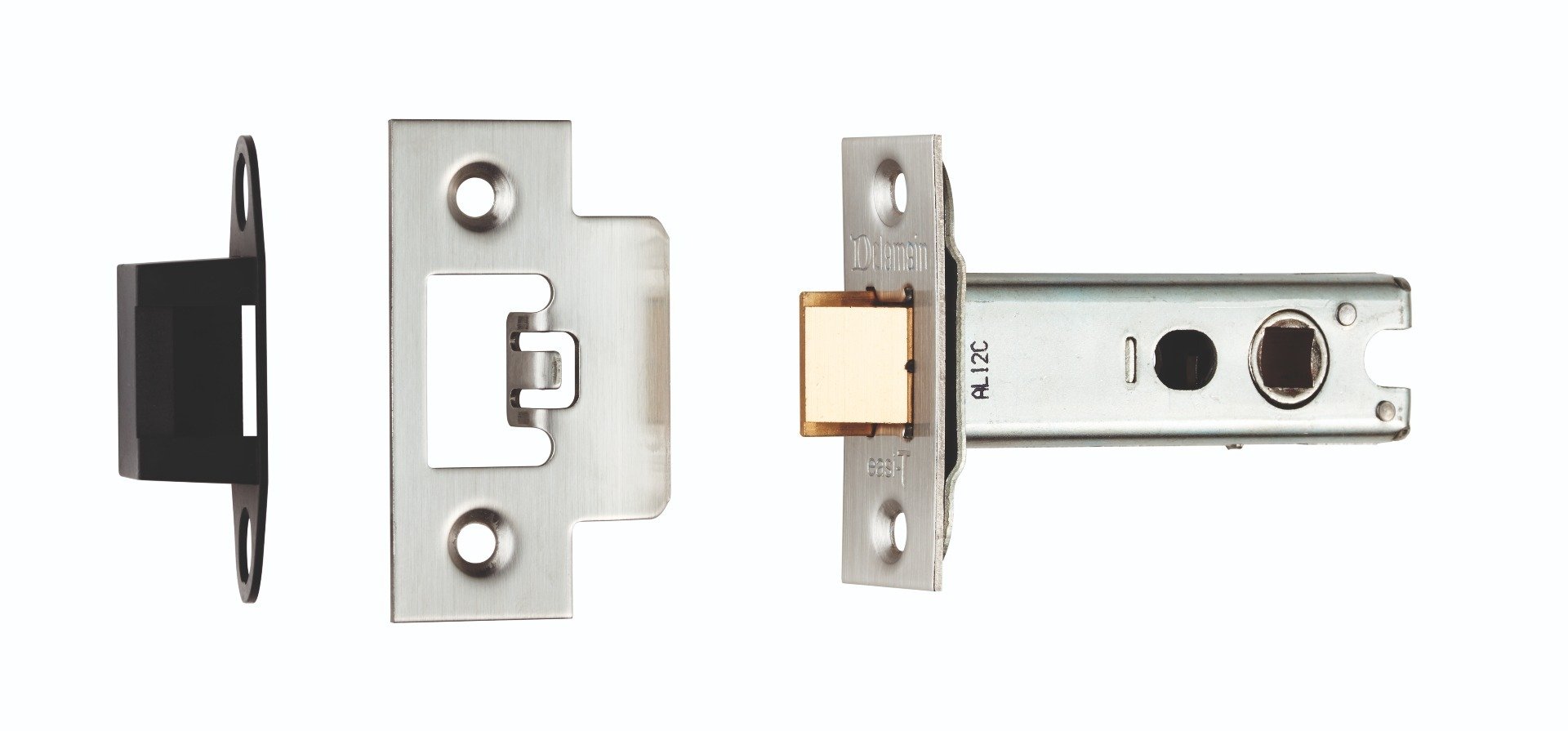 Carlisle Brass DL5025SS Tubular Latch Heavy Sprung 64mm (LEAD TIME: 2-3 DAYS)