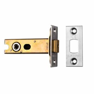 Carlisle Brass DLD5030SSSBSSBP Heavy Duty Tubular Deadbolt - Dual Finish Chrome (LEAD TIME: 2-3 DAYS)
