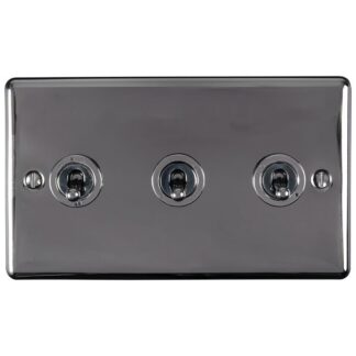 Eurolite ENT3SWBN 3-Gang Toggle Switch (LEAD TIME: 2-3 DAYS)