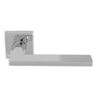 Carlisle Brass EUL110CP Volta Lever On Concealed Fix Push-On Square Rose (LEAD TIME: 2-3 DAYS)