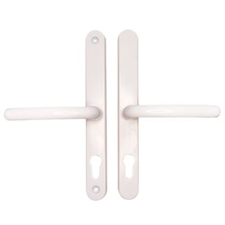 Fab & Fix Farnham Lever Lever UPVC Multipoint Door Handles - Without Snib 68mm PZ Sprung 215mm Screw Centres