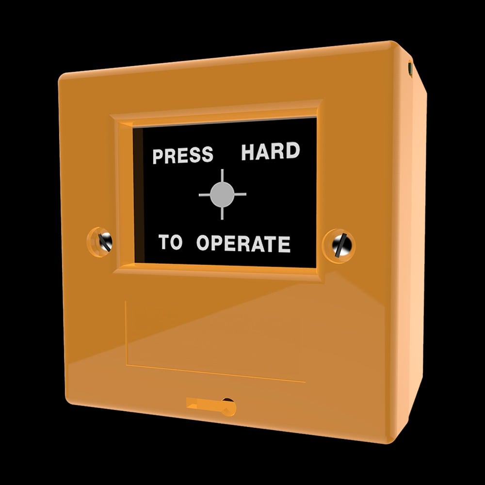 CQR FP2/YL/DP FP2 Manual Call Point Double Pole - Yellow (LEAD TIME: 2-3 DAYS)