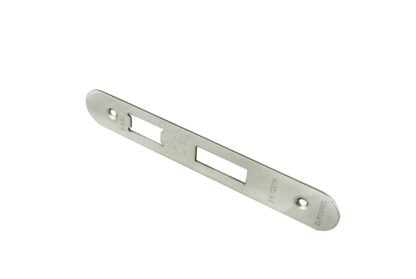 Eurospec FSF5004SSS/R Easi-T Forend Strike and Fixing Pack - Satin Stainless Steel Radius Forend (LEAD TIME: 2-3 DAYS)