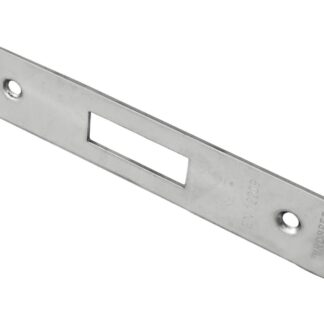 Eurospec FSF5007SSS/R Easi-T Forend Strikes & Fixing Pack Deadlocks - Satin Stainless Steel Radius Forend (LEAD TIME: 2-3 DAYS)