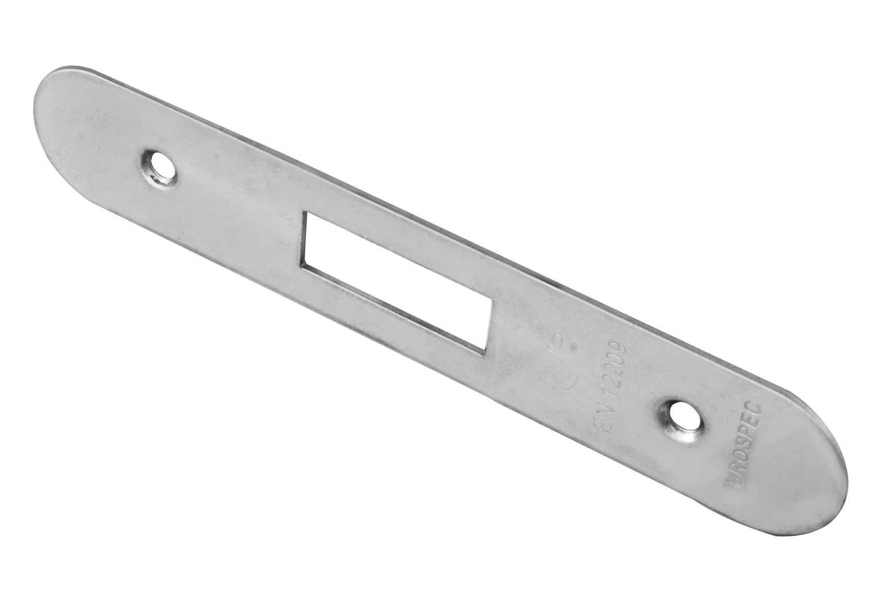 Eurospec FSF5007SSS/R Easi-T Forend Strikes & Fixing Pack Deadlocks - Satin Stainless Steel Radius Forend (LEAD TIME: 2-3 DAYS)