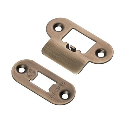 EuroSpec FSF5009AB/R Forend Strike & Fixing Pack to Suit Heavy Duty Tubular Latch Radius (LEAD TIME: 2-3 DAYS)