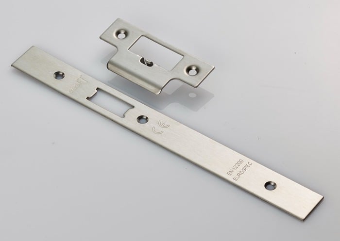 EuroSpec FSF5016SSS Forend Strike & Fixing Pack To Suit Din Latch (Security) (LEAD TIME: 2-3 DAYS)