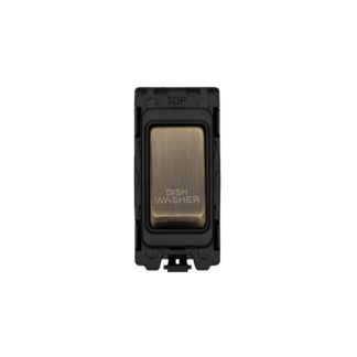Eurolite G30-ABB-DW Grid & Modular Dishwasher Switch - Antique Brass (LEAD TIME: 2-3 DAYS)