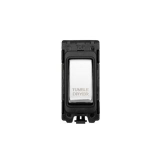 Eurolite G30-PC-TD Grid & Modular Tumble Dryer Switch - Polished Chrome (LEAD TIME: 2-3 DAYS)