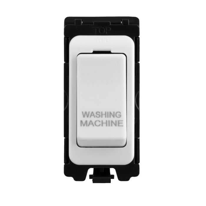 Eurolite G30-WHW-WM Grid & Modular Washing Machine Switch - Matt White (LEAD TIME: 2-3 DAYS)