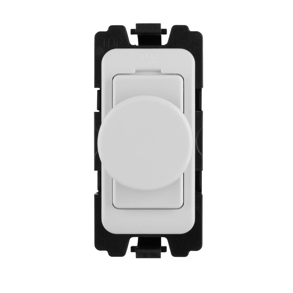 Eurolite GD400-WHW Grid & Modular 400W & Led 2-Way / Dimmer - Matt White (LEAD TIME: 2-3 DAYS)