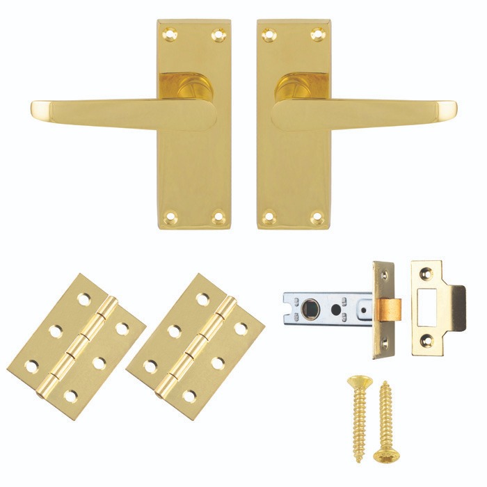 Carlisle Brass GK2002EB/INTB Contract Victorian Straight Latch Pack (LEAD TIME: 2-3 DAYS)