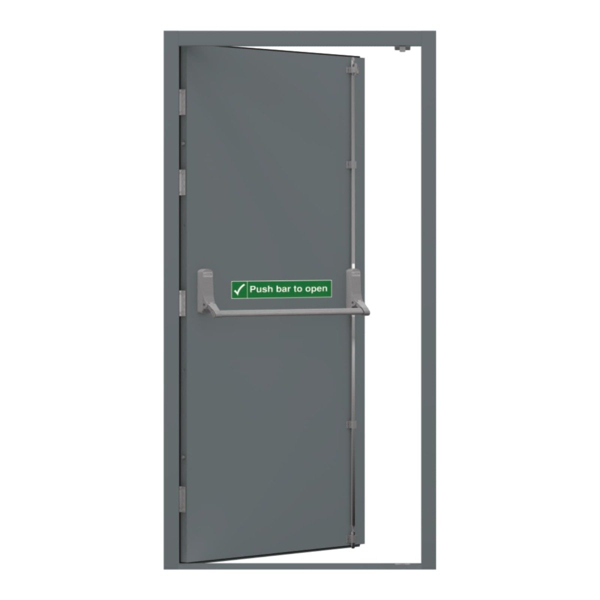 Latham's Steel Security Doors PA Heavy Duty Fire Exits (LEAD TIME: 3-5 DAYS) - Image 3