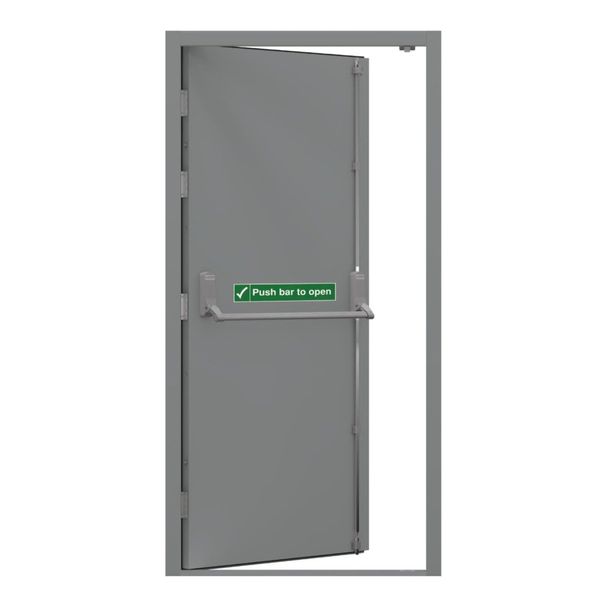 Latham's Steel Security Doors PA Heavy Duty Fire Exits (LEAD TIME: 3-5 DAYS) - Image 4