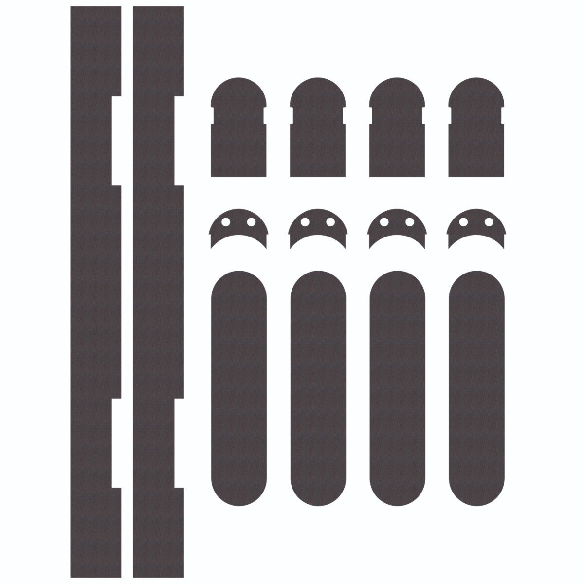 Eurospec INT1230 CI001230 Concealed Hinge Intumescent Fire Pack (LEAD TIME: 2-3 DAYS)