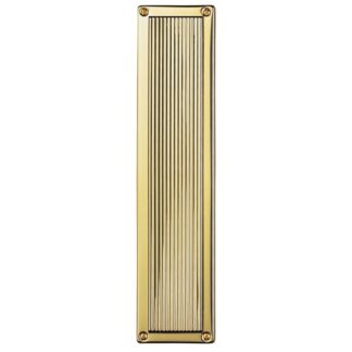 Carlisle Brass M1002 Queen Anne Finger Plate (LEAD TIME: 2-3 DAYS)