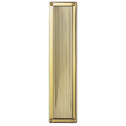 Carlisle Brass M1002 Queen Anne Finger Plate (LEAD TIME: 2-3 DAYS)