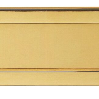 Carlisle Brass M36DPVD Plain Letter Plate (LEAD TIME: 2-3 DAYS)