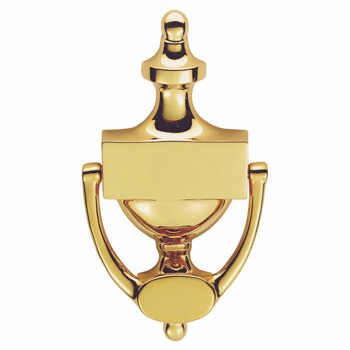 Carlisle Brass M38BPVD Victorian Urn Door Knocker 196mm PVD (LEAD TIME: 2-3 DAYS)