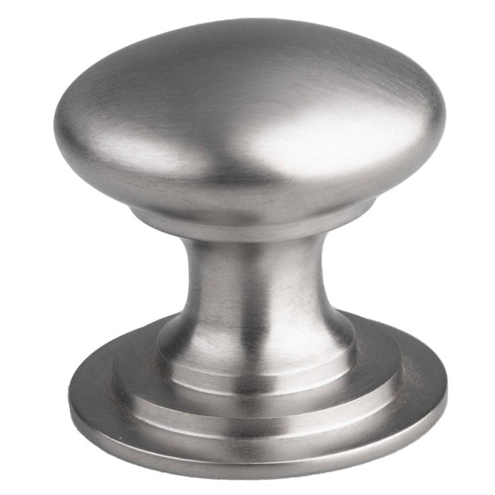 Carlisle Brass M47ESN Victorian Cupboard Knob 50mm - Satin Nickel (LEAD TIME: 2-3 DAYS)
