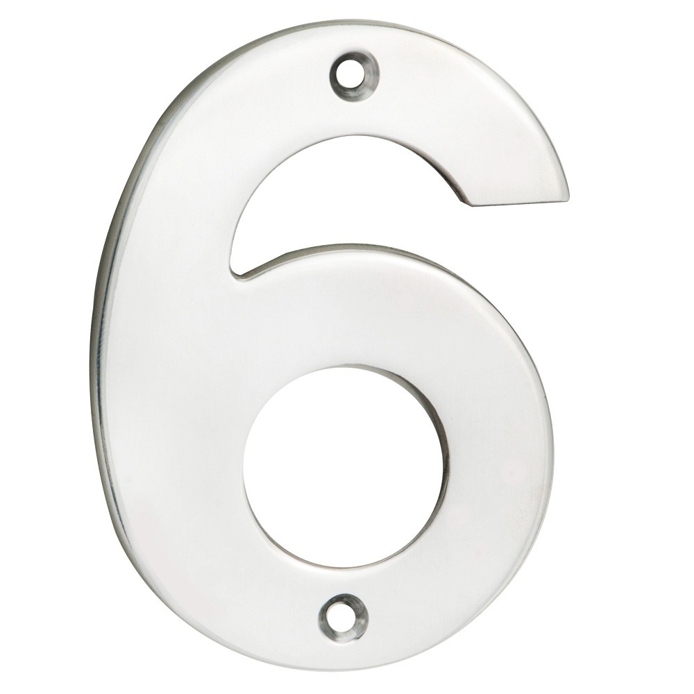 Eurospec NUM10106/9BSS Numerals Number 6/9 (LEAD TIME: 2-3 DAYS)