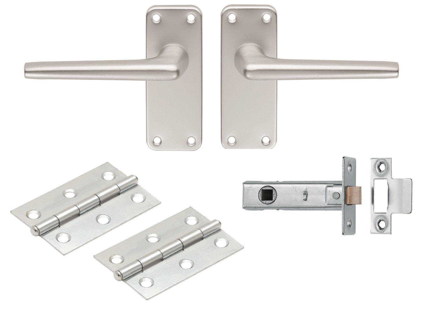 EuroSpec SAA22/INTB Aluminium Lever Latch Door Pack (LEAD TIME: 2-3 DAYS)