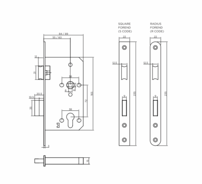 Zoo DIN Euro Mortice Sashlock Case - Image 4