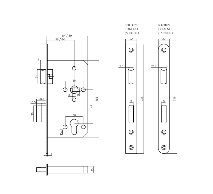 Zoo DIN Euro Mortice Sashlock Case - Image 4