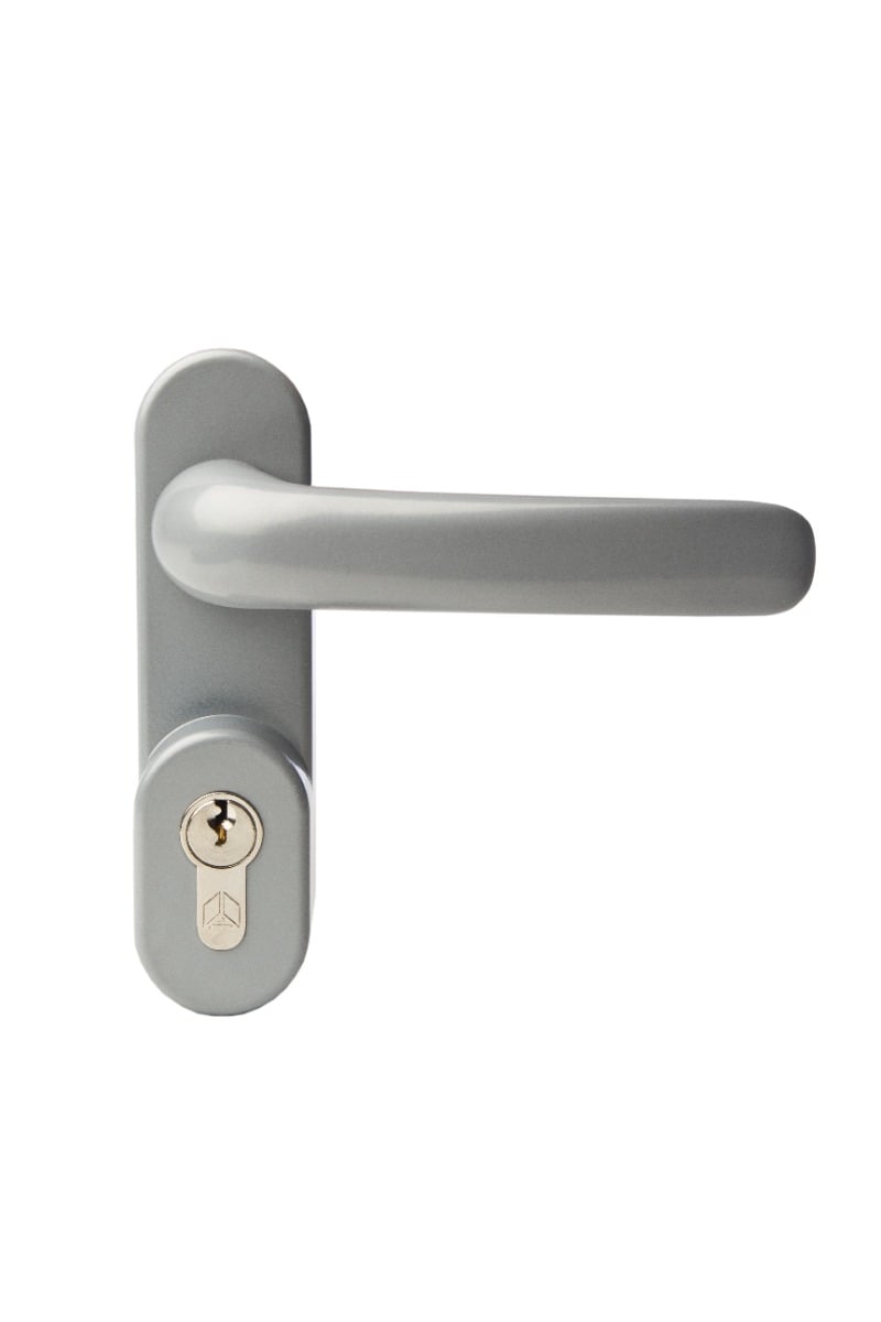 CQR SED-AD-L-C Outside Access Device complete with lever handle & Euro cylinder (LEAD TIME: 2-3 DAYS)