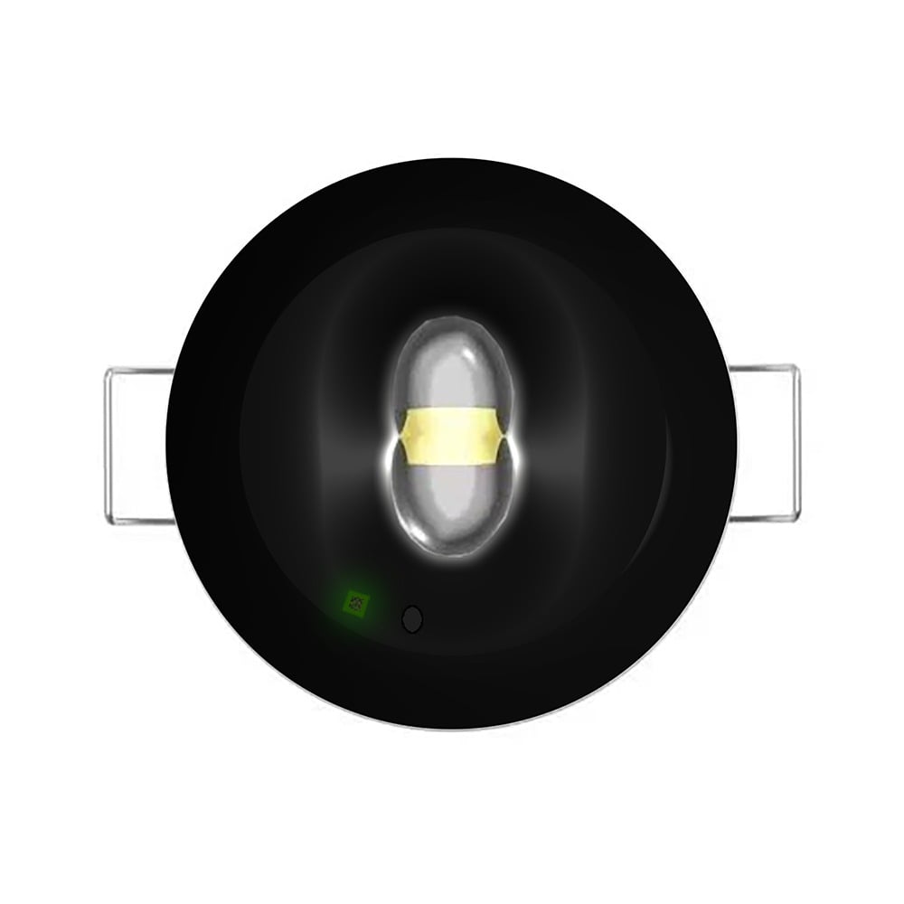 CQR SP/1/NM/BK/865 BLACK - Spot LED Emergency Downlight, c/w open area & corridor lens (LEAD TIME: 2-3 DAYS)