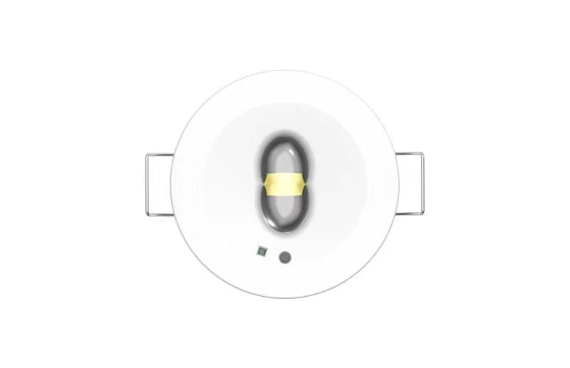 CQR SP/1/ST/WH/865 SELF TEST - Spot LED Emergency Downlight, c/w open area & corridor lens (LEAD TIME: 2-3 DAYS)