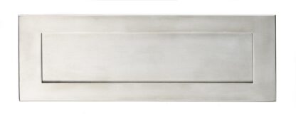 Eurospec SWE1036D/SSS Letter Plate Bolt Through Fixing - Satin Stainless Steel 305 x 104 x 3mm (LEAD TIME: 2-3 DAYS)