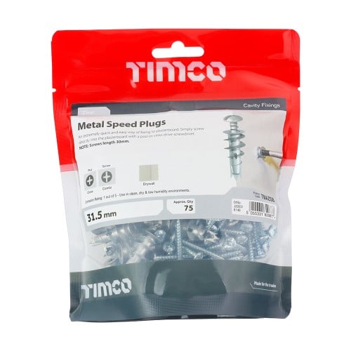 Metal Speed Plugs & Screws - Zinc - Image 2