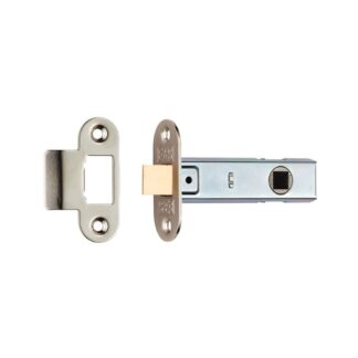 Eurospec TLE8030NP/R Contract Standard Tubular Latch Radius (LEAD TIME: 2-3 DAYS)