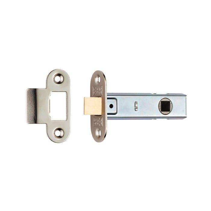 Eurospec TLE8030NP/R Contract Standard Tubular Latch Radius (LEAD TIME: 2-3 DAYS)