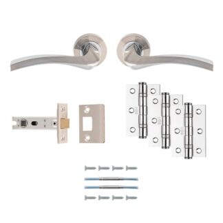 Carlisle Brass UDP008SNCP/INTB Sines Latch Pack Ultimate Door Pack (LEAD TIME: 2-3 DAYS)