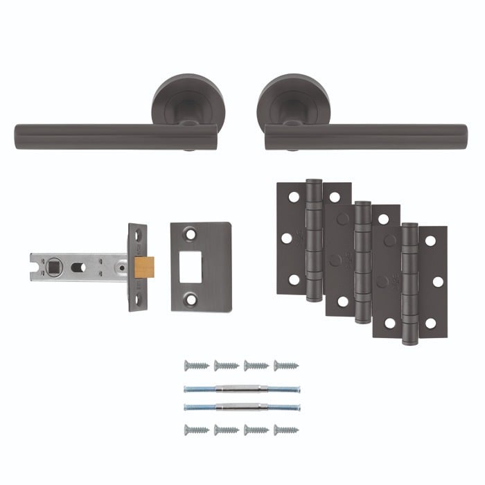 Carlisle Brass UDP011ANT/INTB Faro Latch Pack - Ultimate Door Pack (LEAD TIME: 2-3 DAYS)