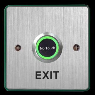 CQR XB/NT86/ALI Single Gang Aluminium Touchless Sensor Exit Button (LEAD TIME: 2-3 DAYS)
