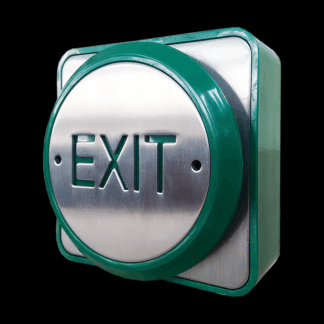 CQR XB/PP25/ALG Push Exit Button C/W 25mm Gang Box Alg (LEAD TIME: 2-3 DAYS)