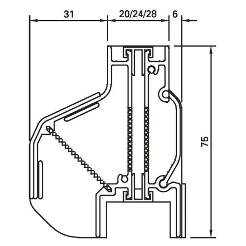 RW Simon Airstrip 19000 Glazed-in Ventilator (LEAD TIME: 7-10 DAYS) - Image 2