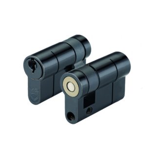 Zoo V5 Euro Single Cylinders - Black Finish (LEAD TIME: 2-3 DAYS)