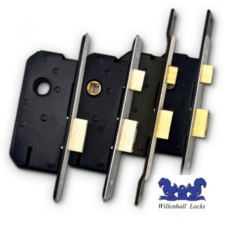 Willenhall Non British Standard 5 Lever Mortice Locks - Keyed Alike