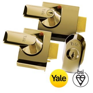 Yale PBS British Standard Nightlatches - Keyed Alike